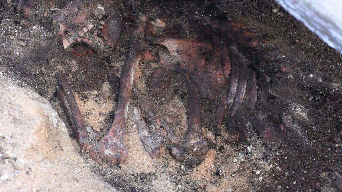 Dítě pohřbené v mohyle nedaleko Řípu patřilo před 6000 lety ke společenské elitě